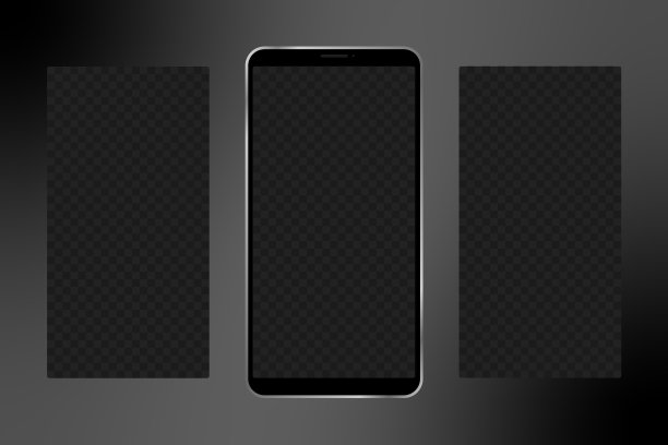 真实的电话模板与空白为图片下载