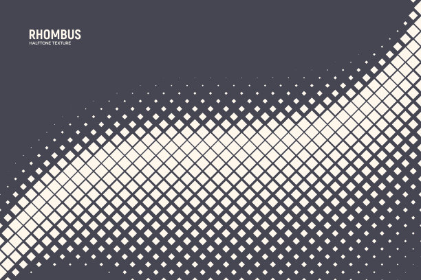 半色调菱形抽象几何技术图片下载