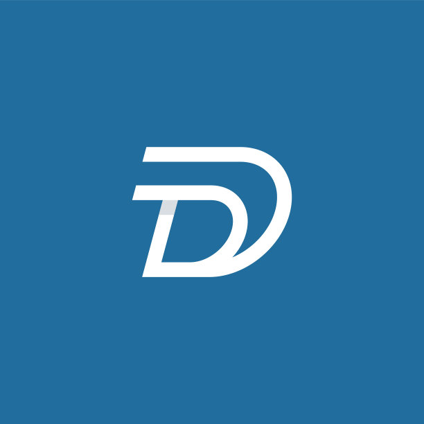 首字母d勾轨道标志设计d图片下载
