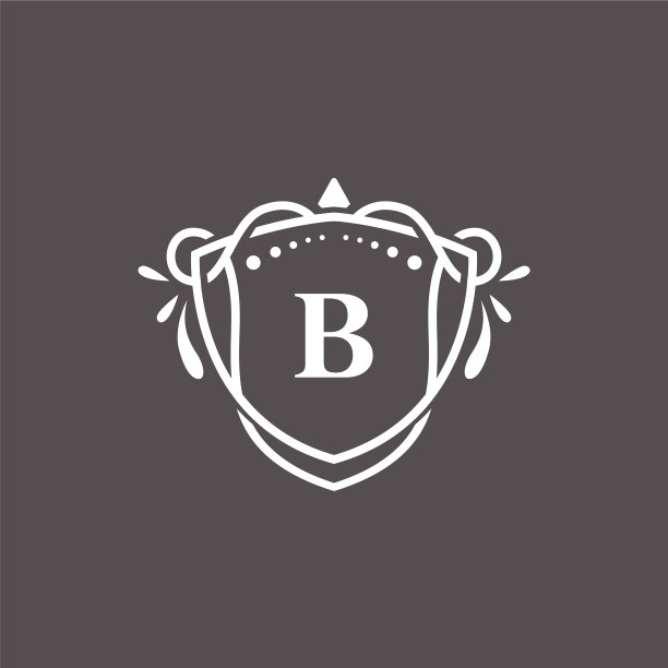 b最初的豪华标志边框象征豪华和图片下载