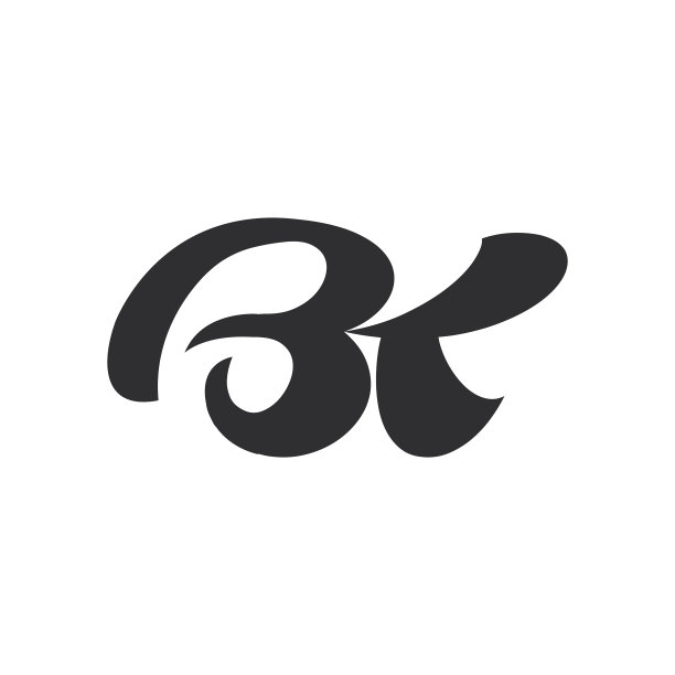 首字母BK或KB标志设计图片下载