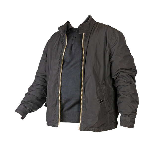 夹克和毛衣孤立在白色背景上图片下载