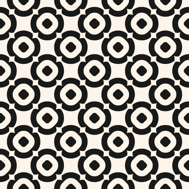 圆圈背景黑白纹理图片下载