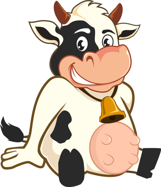 牛吉祥物卡通图片下载