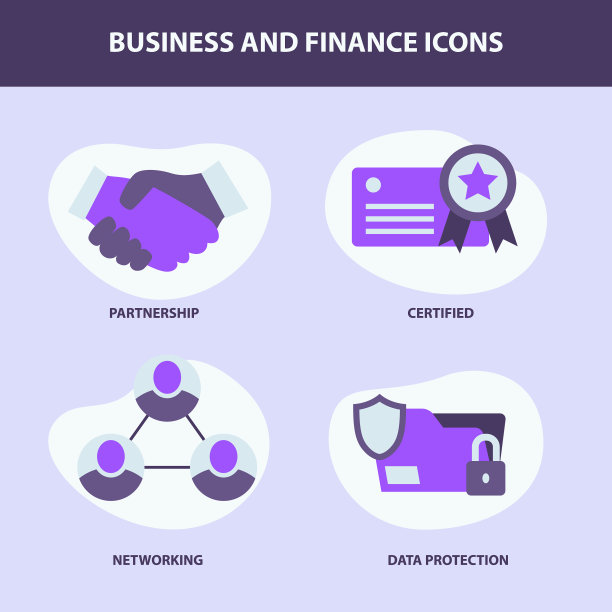 业务集合与4个对象的图标图片下载