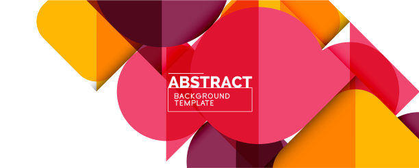 用简洁的几何抽象背景图片下载