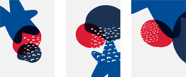 手绘涂鸦形状墙艺术绘画风格图片下载