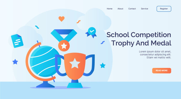 图标运动的网站主页图片下载