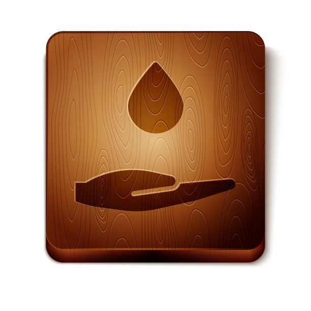 棕色洗手用肥皂图标隔离图片下载