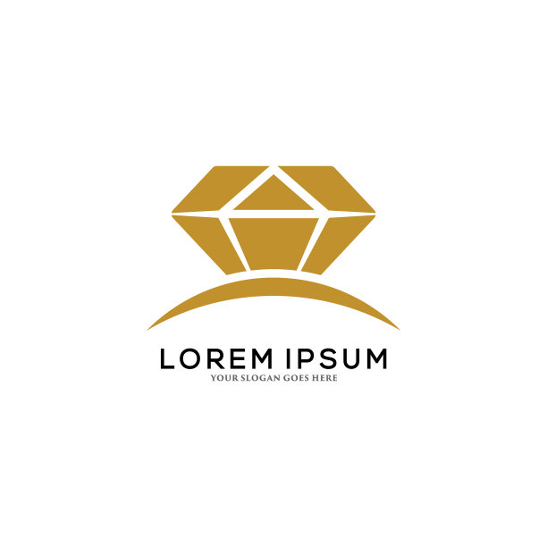 钻石标志设计模板图片下载