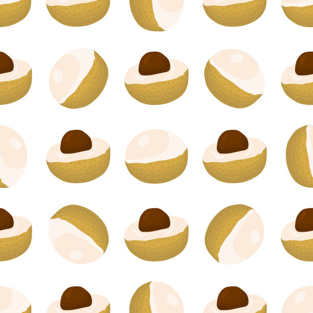 主题上大色无缝龙眼图片下载