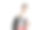 一个大学生手里拿着文件，在白色背景上竖起大拇指。图片下载