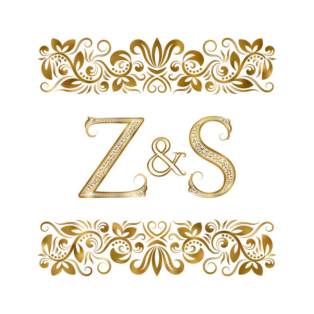 Z和s的首字母古商标字母图片下载