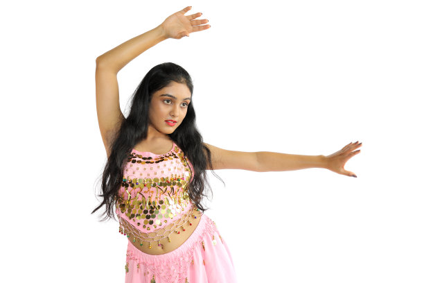 美丽的肚皮舞者表演图片下载