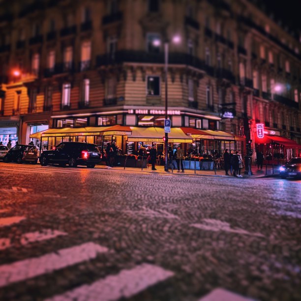 咖啡馆之夜图片下载