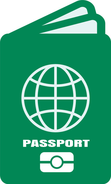 护照图标设计模板隔离图片下载