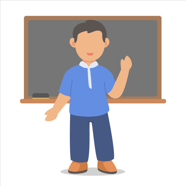 孩子男孩性格学生自信站图片下载