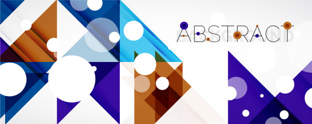 几何抽象背景技术色彩图片下载