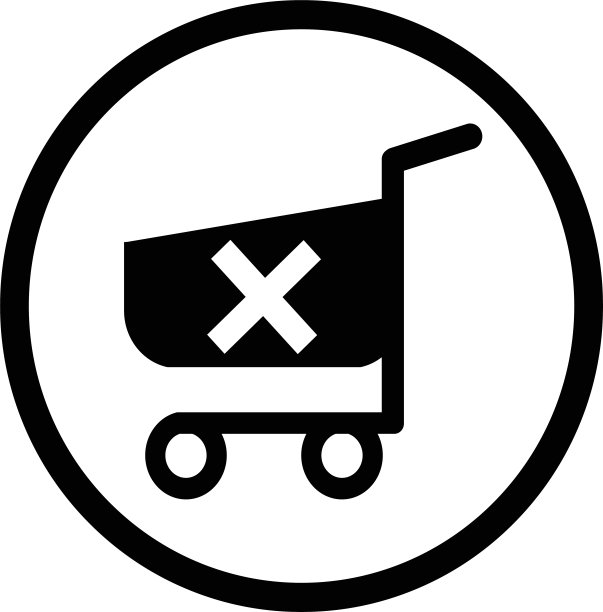 购物车手推车图标标志图片下载