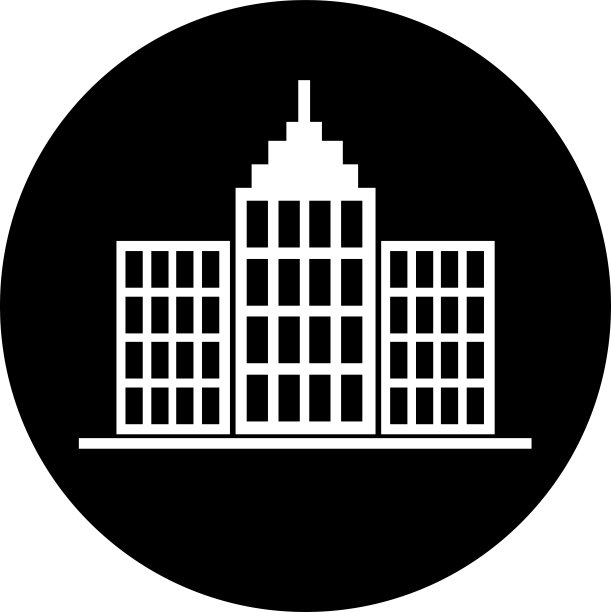 建筑图标符号图片下载