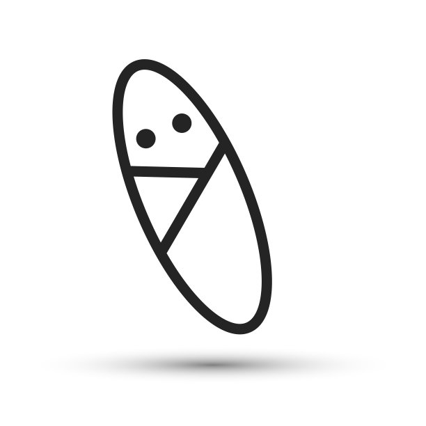 婴儿图标矢量元素的时尚设计。移动概念和web应用的简单象形图。向量线子图标孤立在白色背景上。图片下载