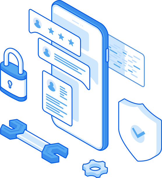 网络横幅与概念安全在线图片下载