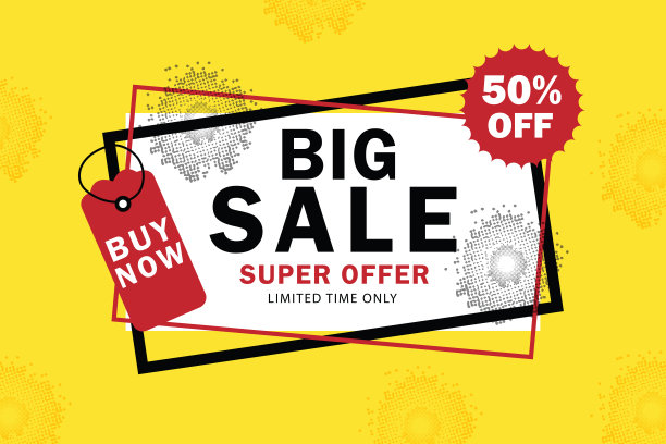 大减价节日横幅图片下载