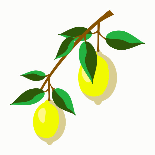 向量柠檬无缝模式。图片下载