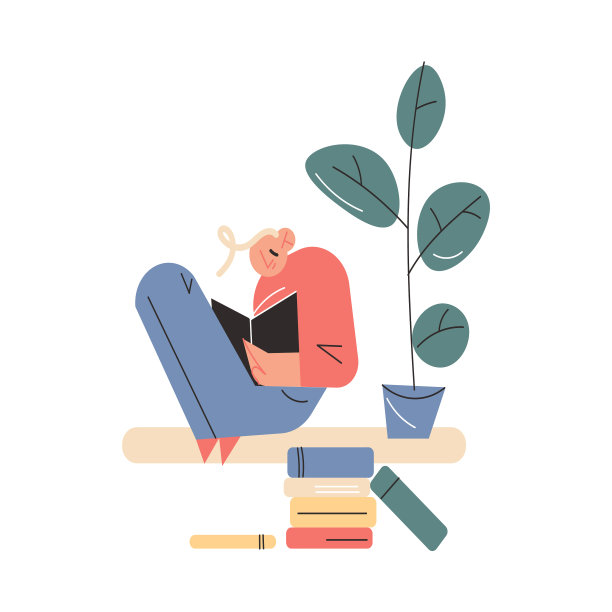 微笑的小男孩坐在窗台上拿着书图片下载