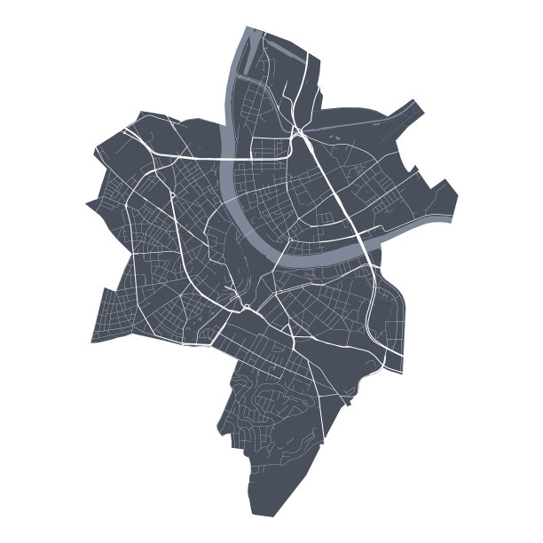巴塞尔地图详细地图巴塞尔城市海报与图片下载