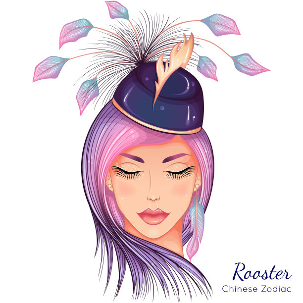 十二生肖鸡色图片下载