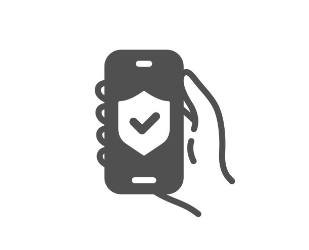 安全应用程序图标，手持电话标志图片下载