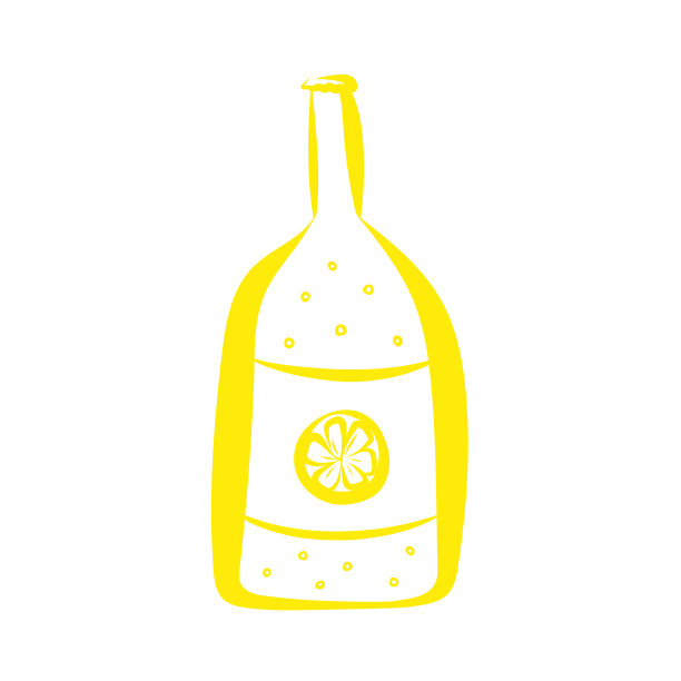 矢量柠檬水瓶子剪辑艺术图片下载