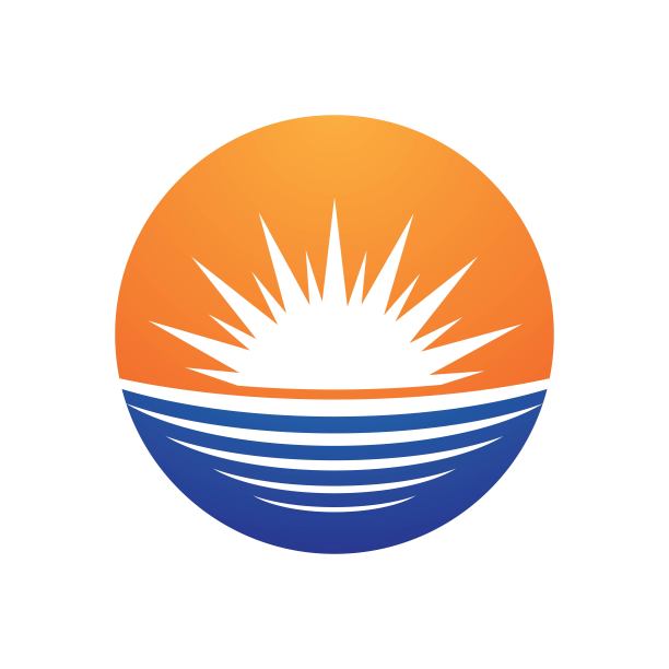 日落海滩图片图片下载