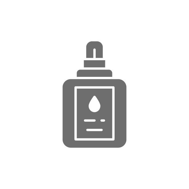 矢量水滴，动物灰色医药图标图片下载