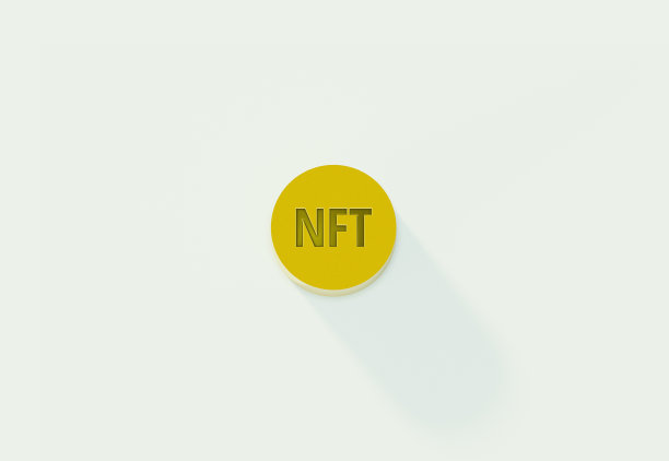 NFT代币创意极简插画图片下载