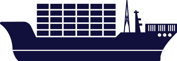 货轮图标设计模板孤立图片下载