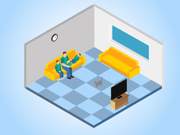 父亲等距地给孩子们读故事图片下载