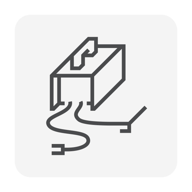 焊接设备工具矢量图标设计。图片下载