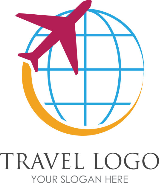 旅游标志图标设计模板图片下载