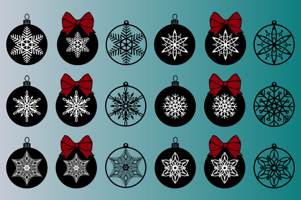 设置圣诞球图片下载