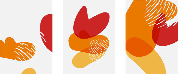 手绘涂鸦形状墙艺术绘画风格图片下载