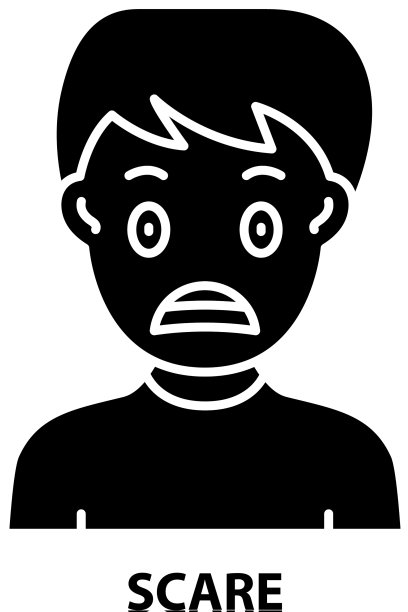 带可编辑图标的黑色标志图片下载