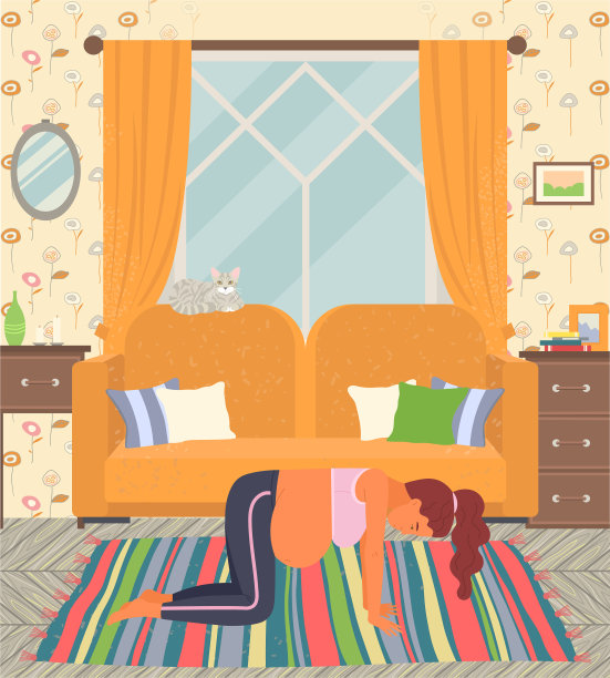 体操为孕妇怀孕做准备图片下载