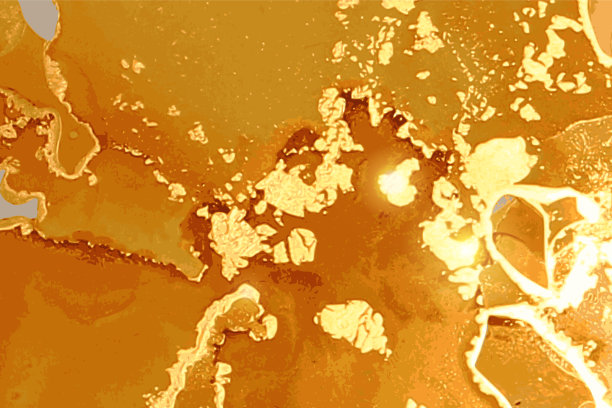 大理石效果蜂蜜和金石纹理图片下载