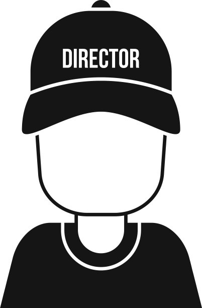 舞台导演icon简约风格图片下载