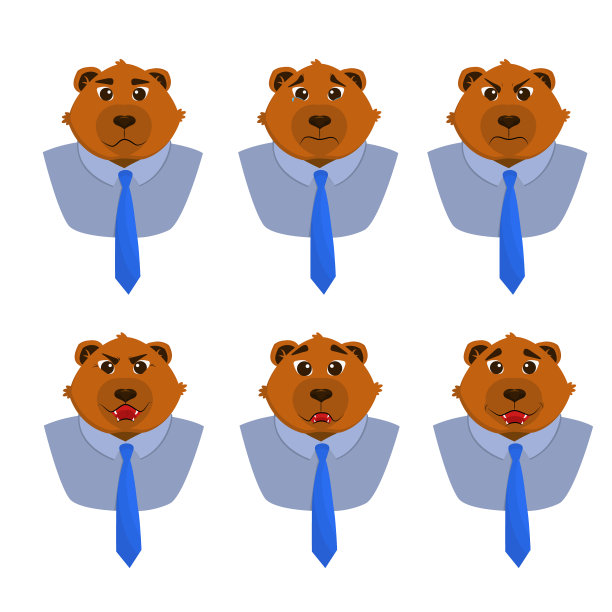 阿凡达一只穿着工作服的熊图片下载