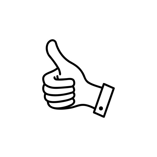 伸出大拇指图标图片下载