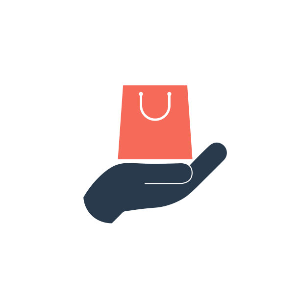 手握购物袋分享手送礼物图片下载