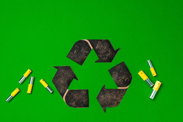 废碱性电池回收的生态理念图片下载